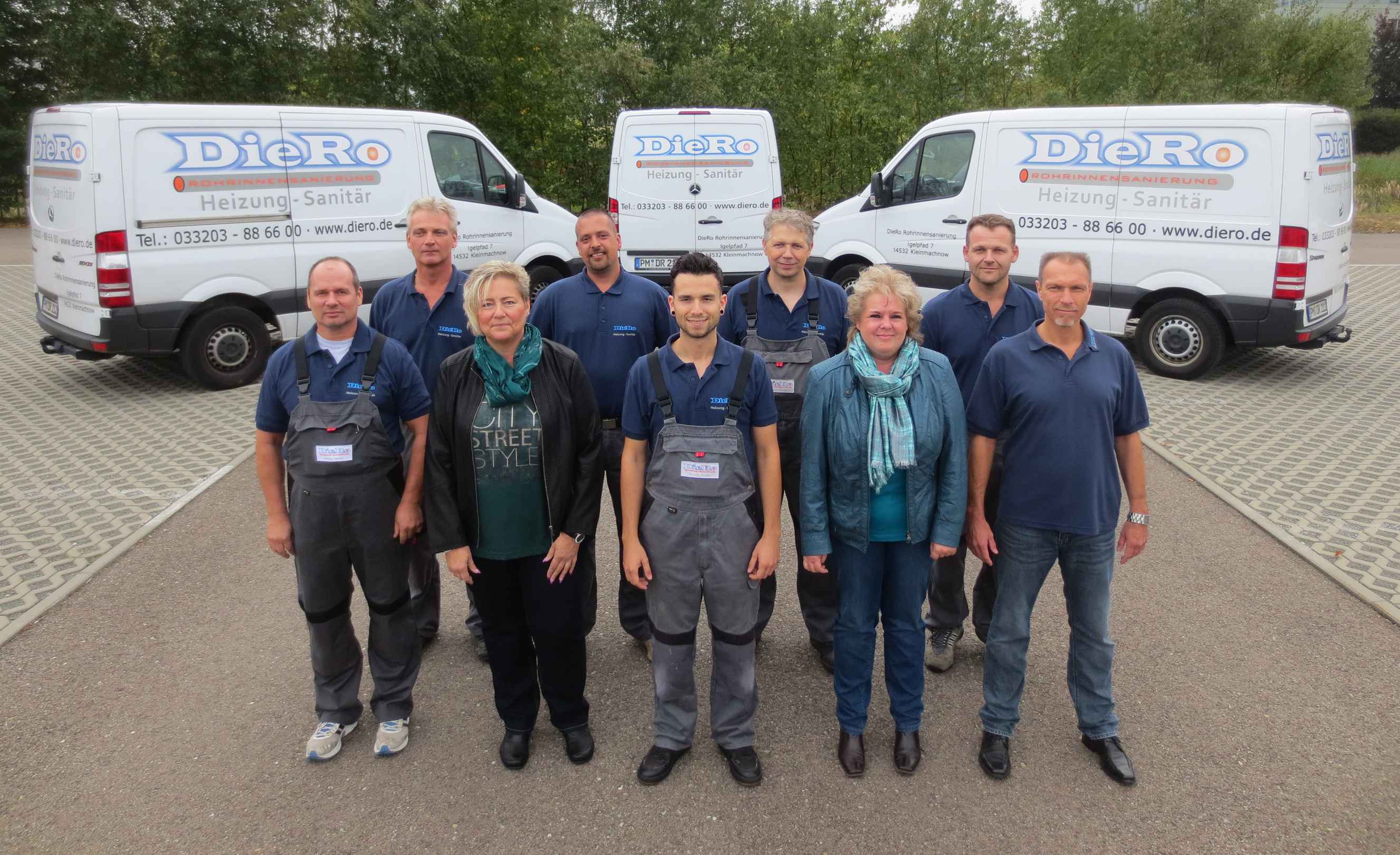 Das Team von DieRo